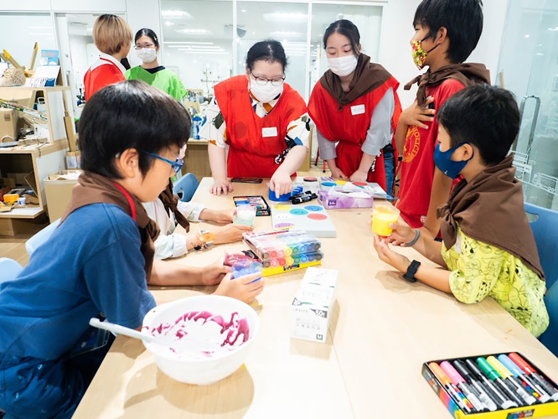 キャンプの様子