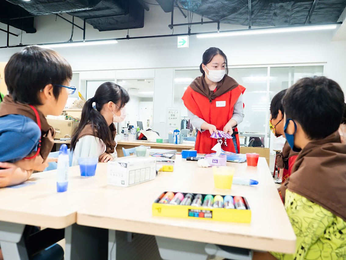 キャンプの様子