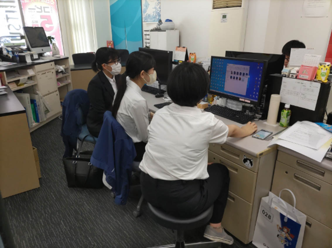 インターンの様子